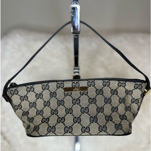 Gucci GG Canvas Boat Pochette